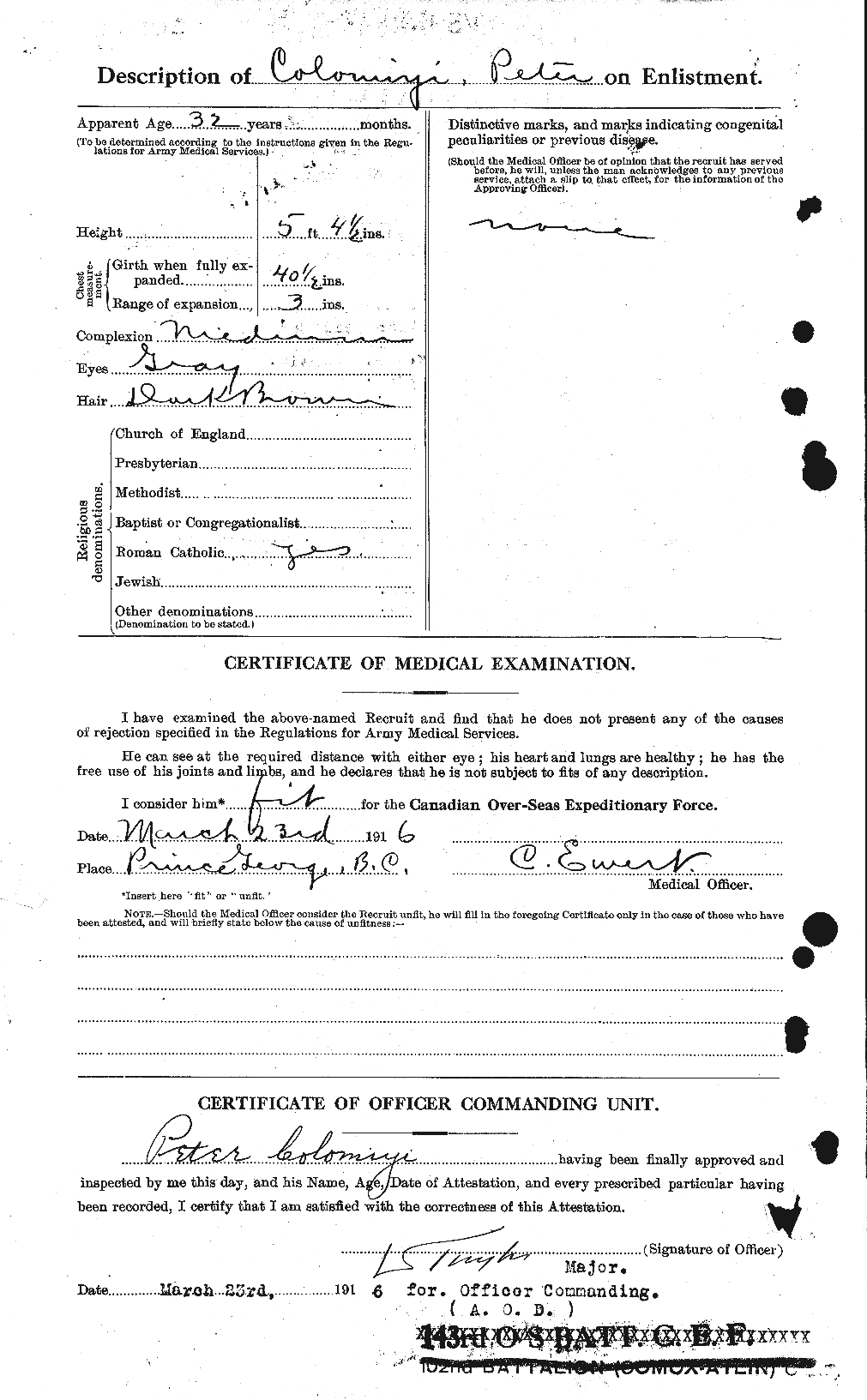 Personnel Records of the First World War - CEF 067897b