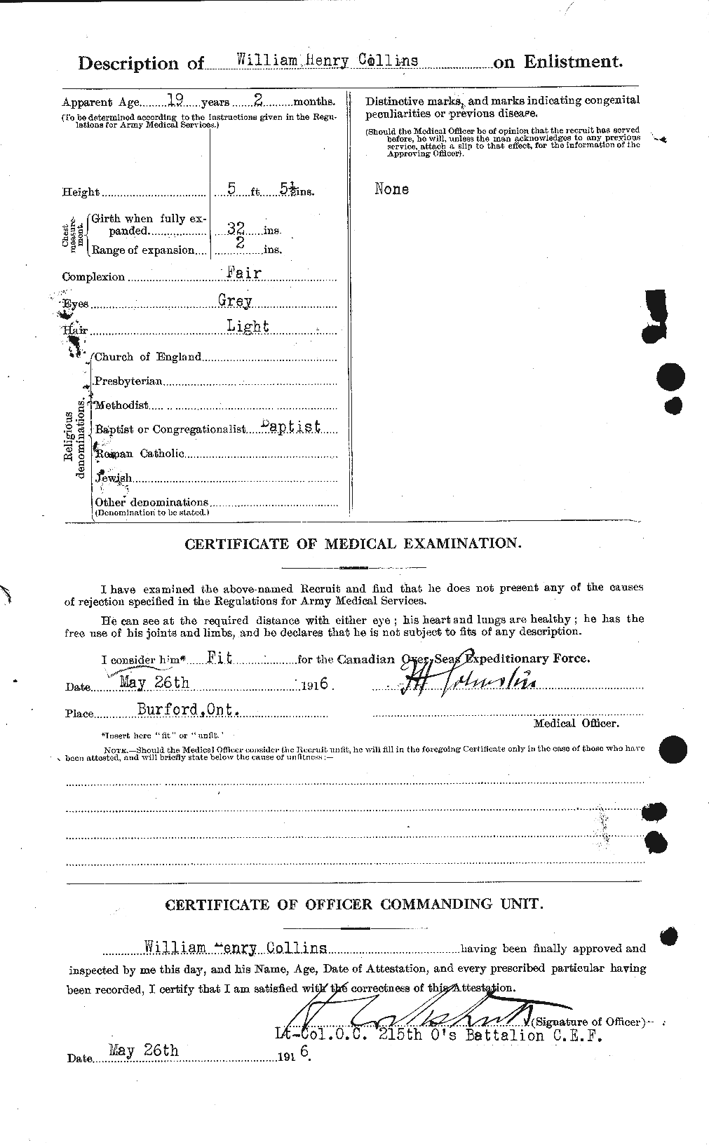 Personnel Records of the First World War - CEF 068517b