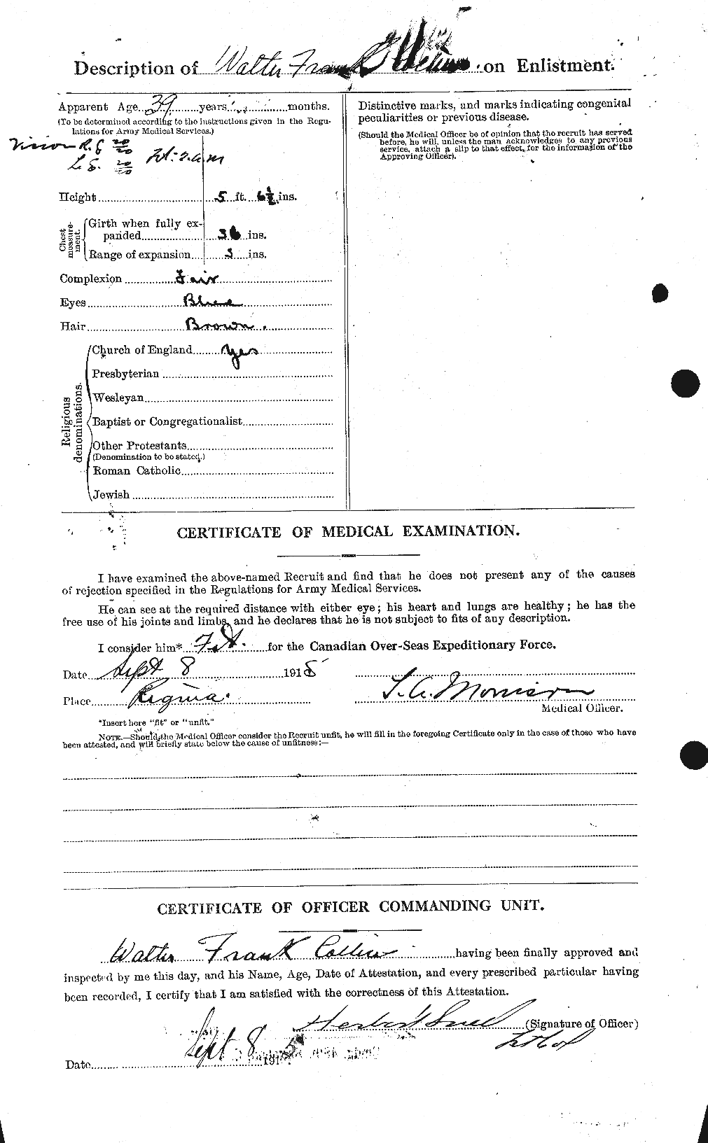 Personnel Records of the First World War - CEF 068832b