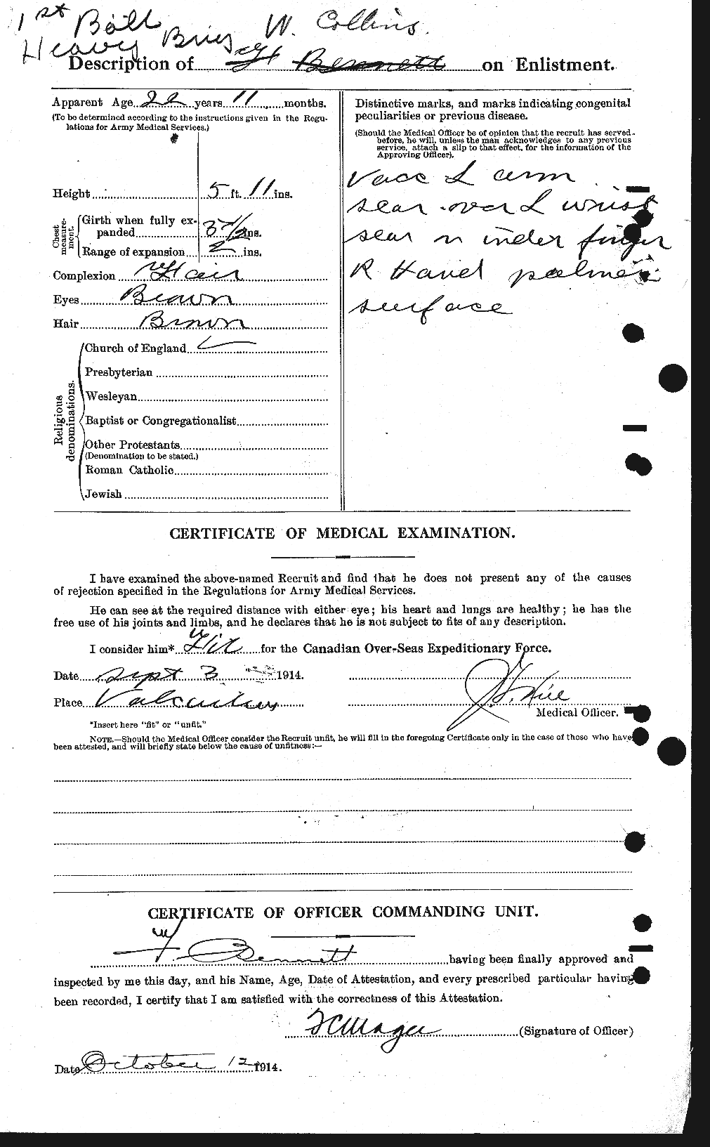 Personnel Records of the First World War - CEF 068834b