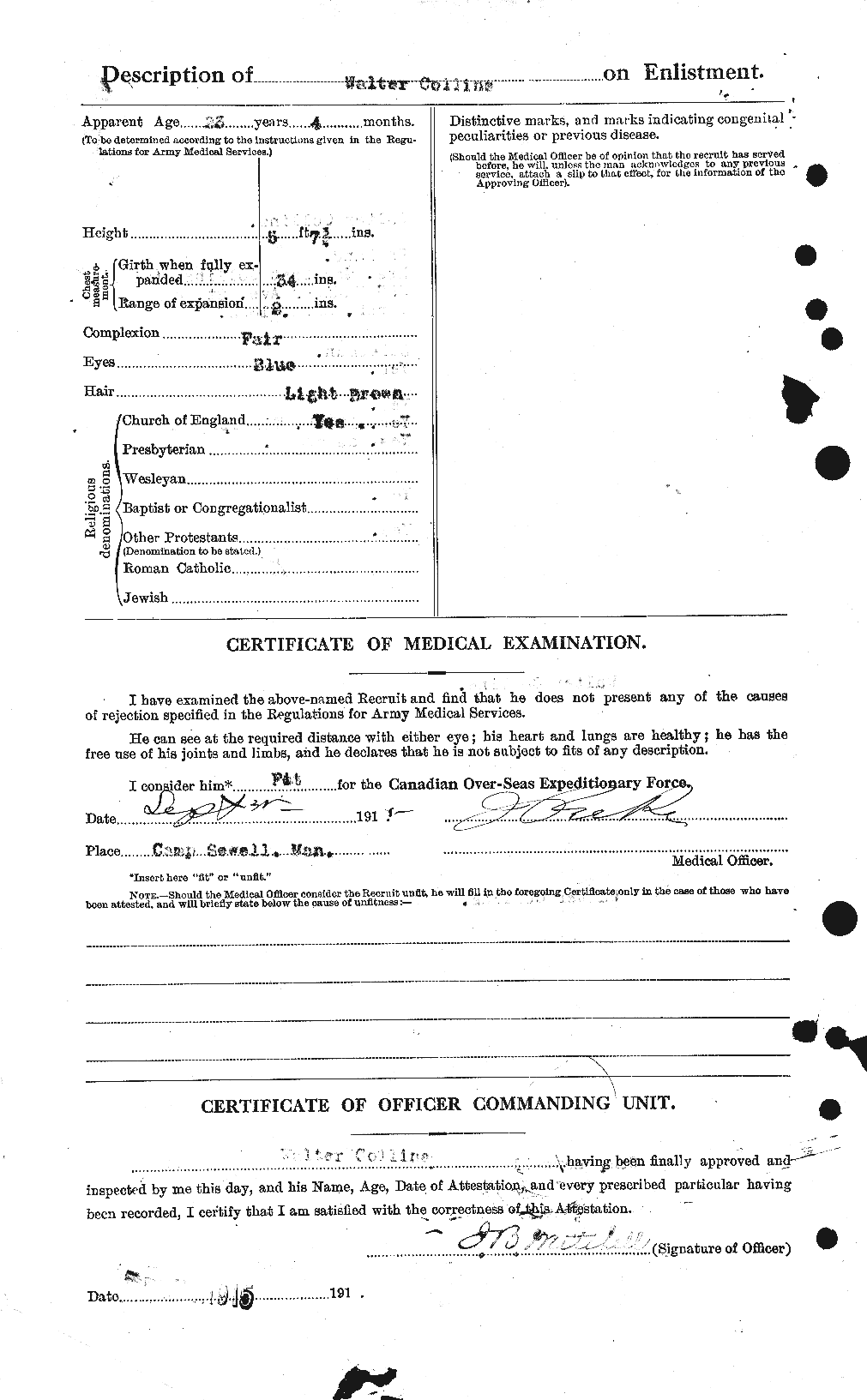 Personnel Records of the First World War - CEF 068837b