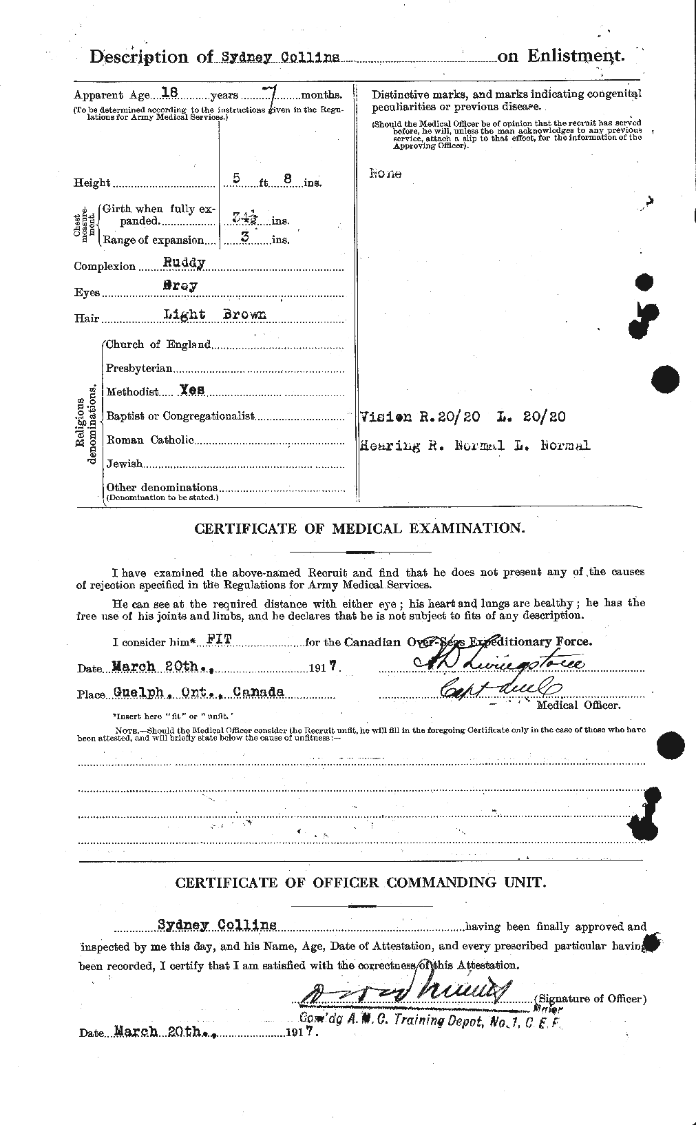 Personnel Records of the First World War - CEF 069148b