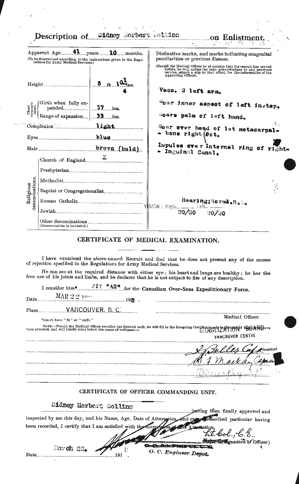 Personnel Records of the First World War - CEF 069156b
