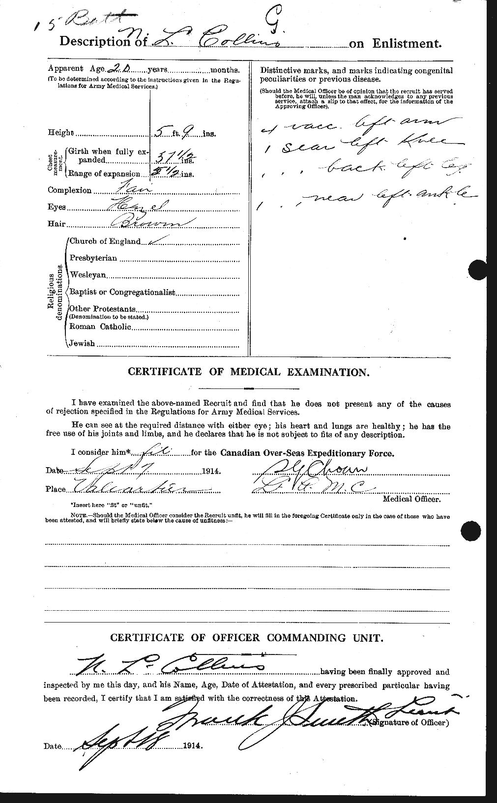 Personnel Records of the First World War - CEF 069310b