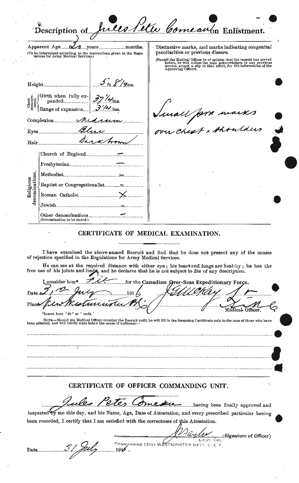 Personnel Records of the First World War - CEF 069588b