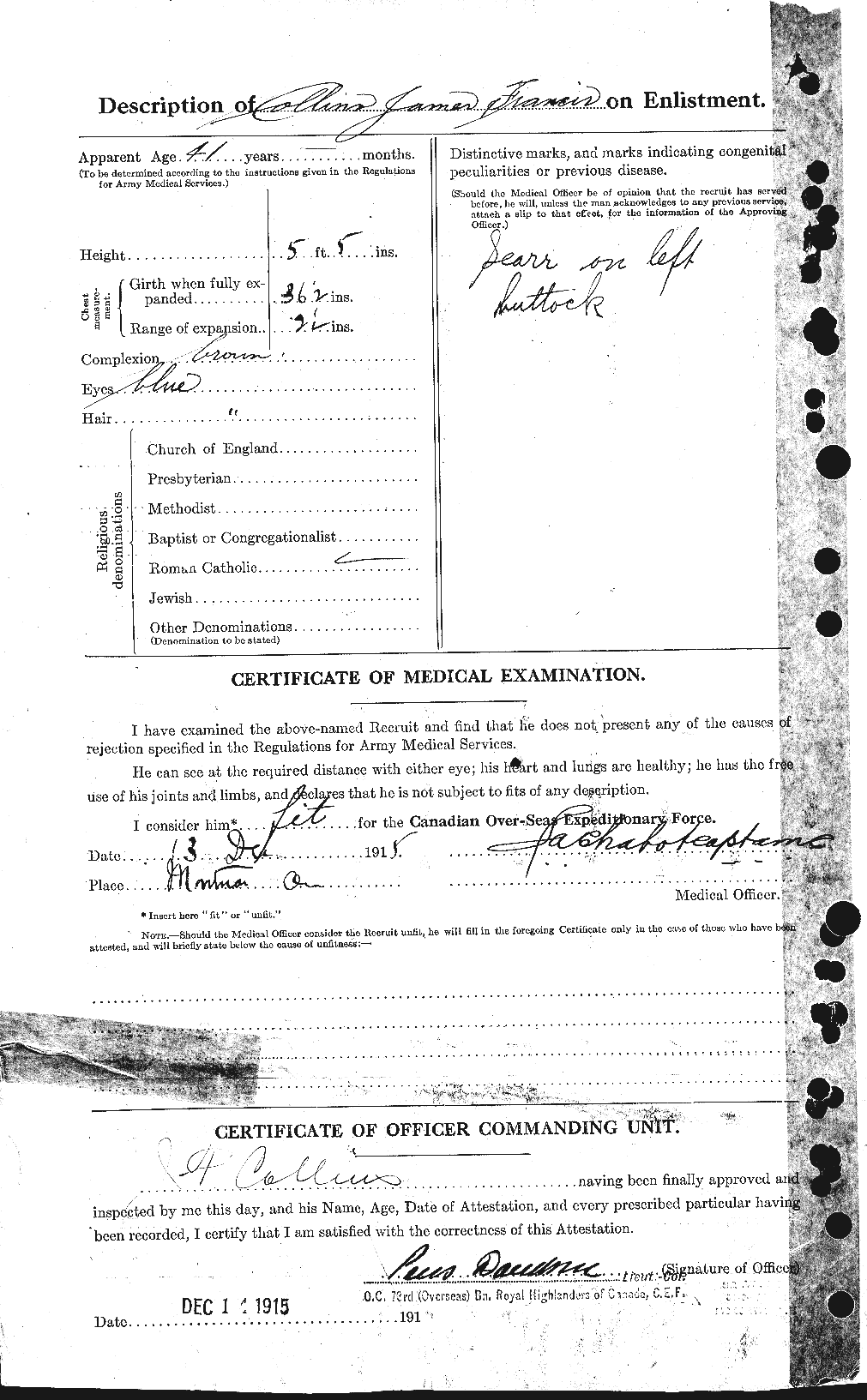 Personnel Records of the First World War - CEF 069951b