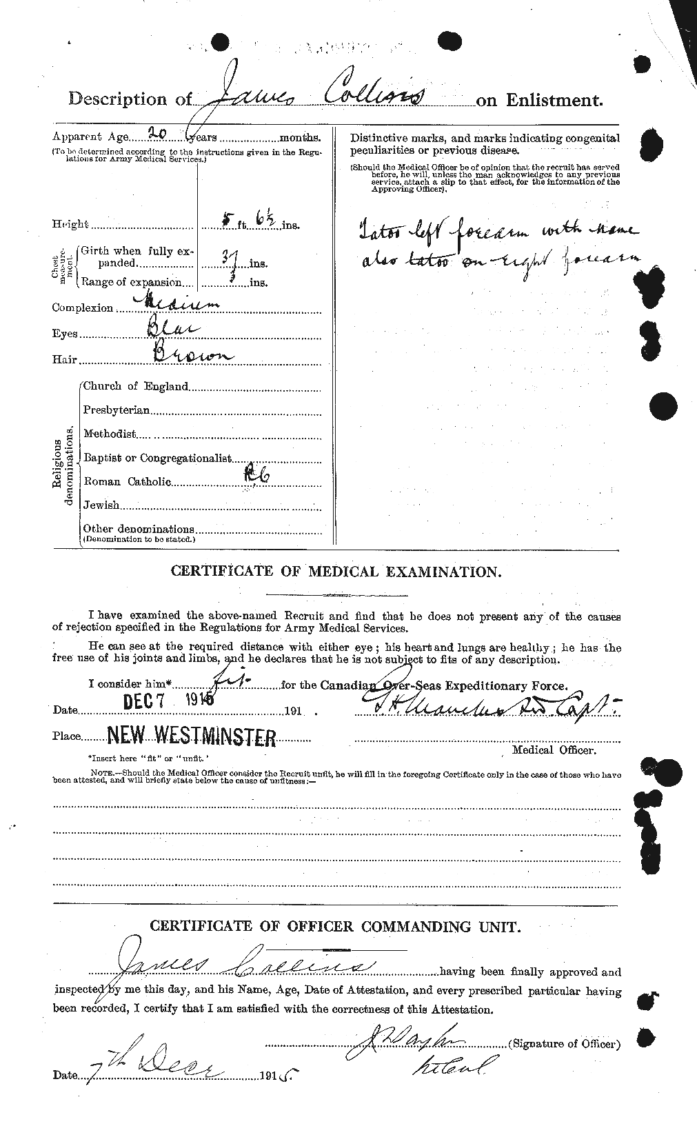 Personnel Records of the First World War - CEF 069978b