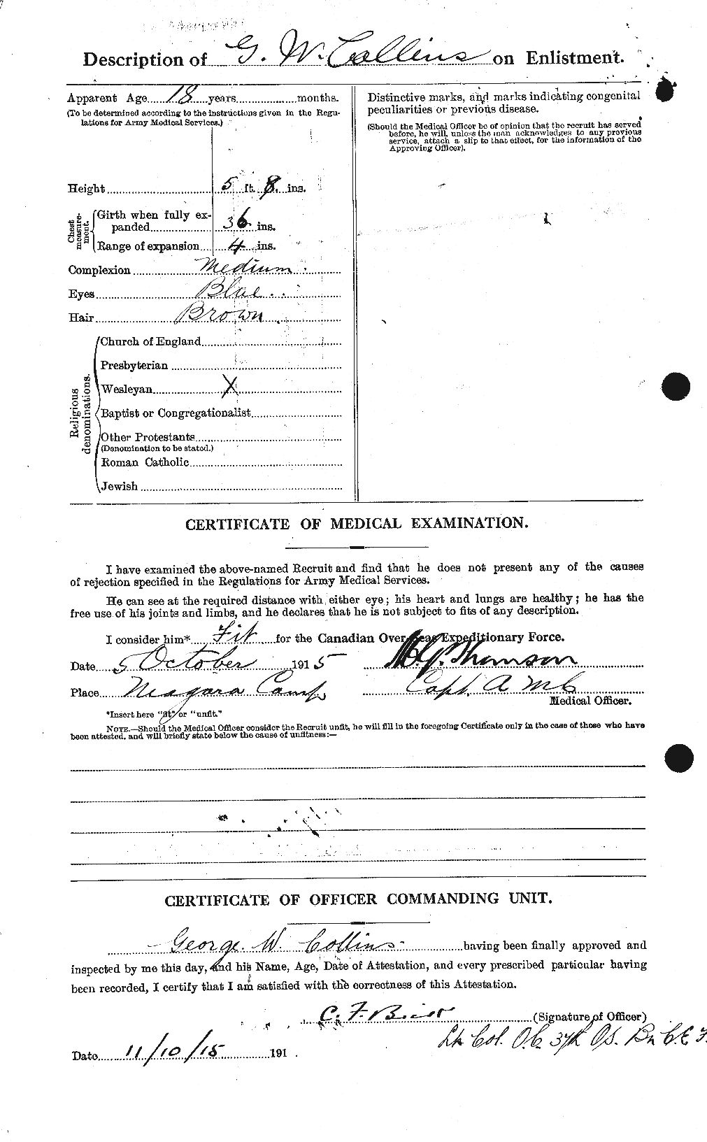 Personnel Records of the First World War - CEF 070528b
