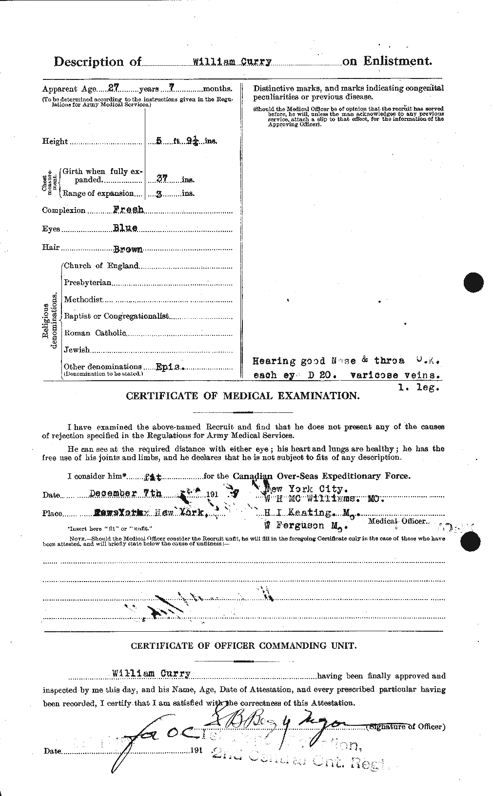 Personnel Records of the First World War - CEF 070556b