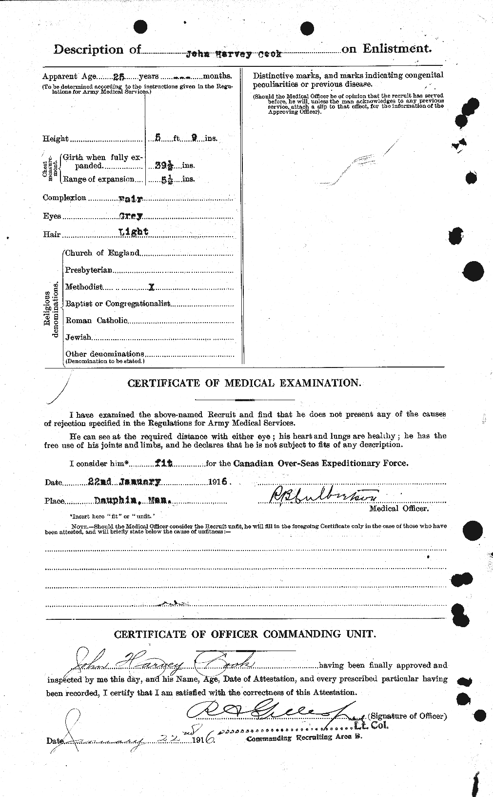 Personnel Records of the First World War - CEF 075541b