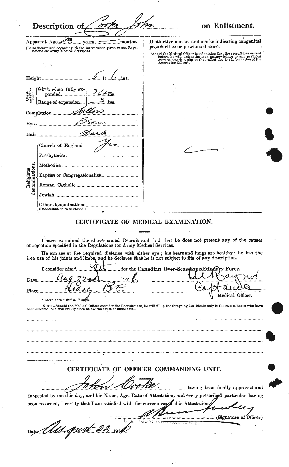 Personnel Records of the First World War - CEF 075947b