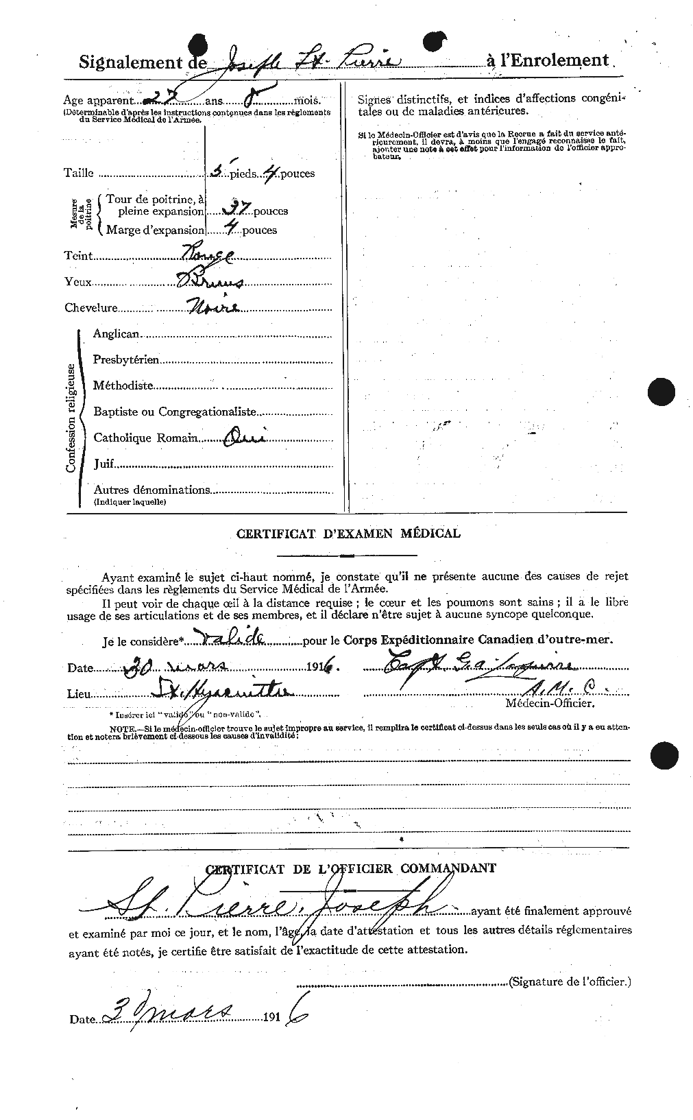 Personnel Records of the First World War - CEF 077682b