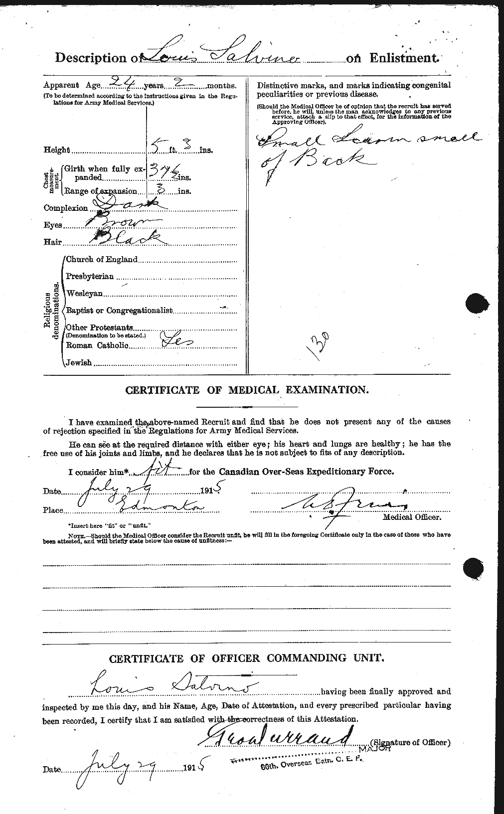 Personnel Records of the First World War - CEF 078662b