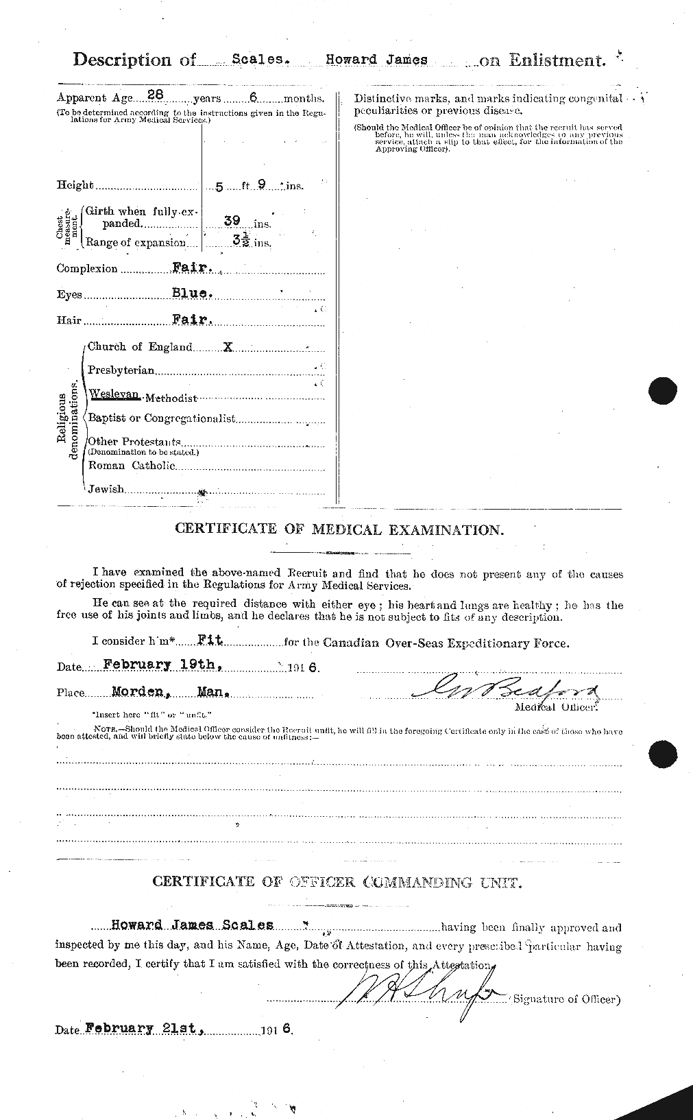 Personnel Records of the First World War - CEF 080794b