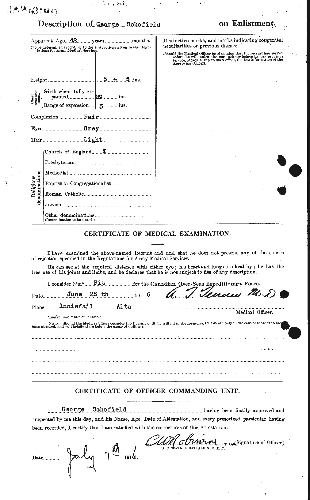 Personnel Records of the First World War - CEF 082194b