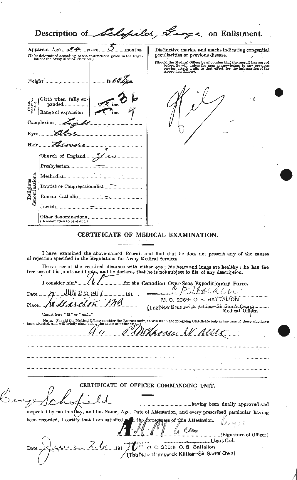 Personnel Records of the First World War - CEF 082197b