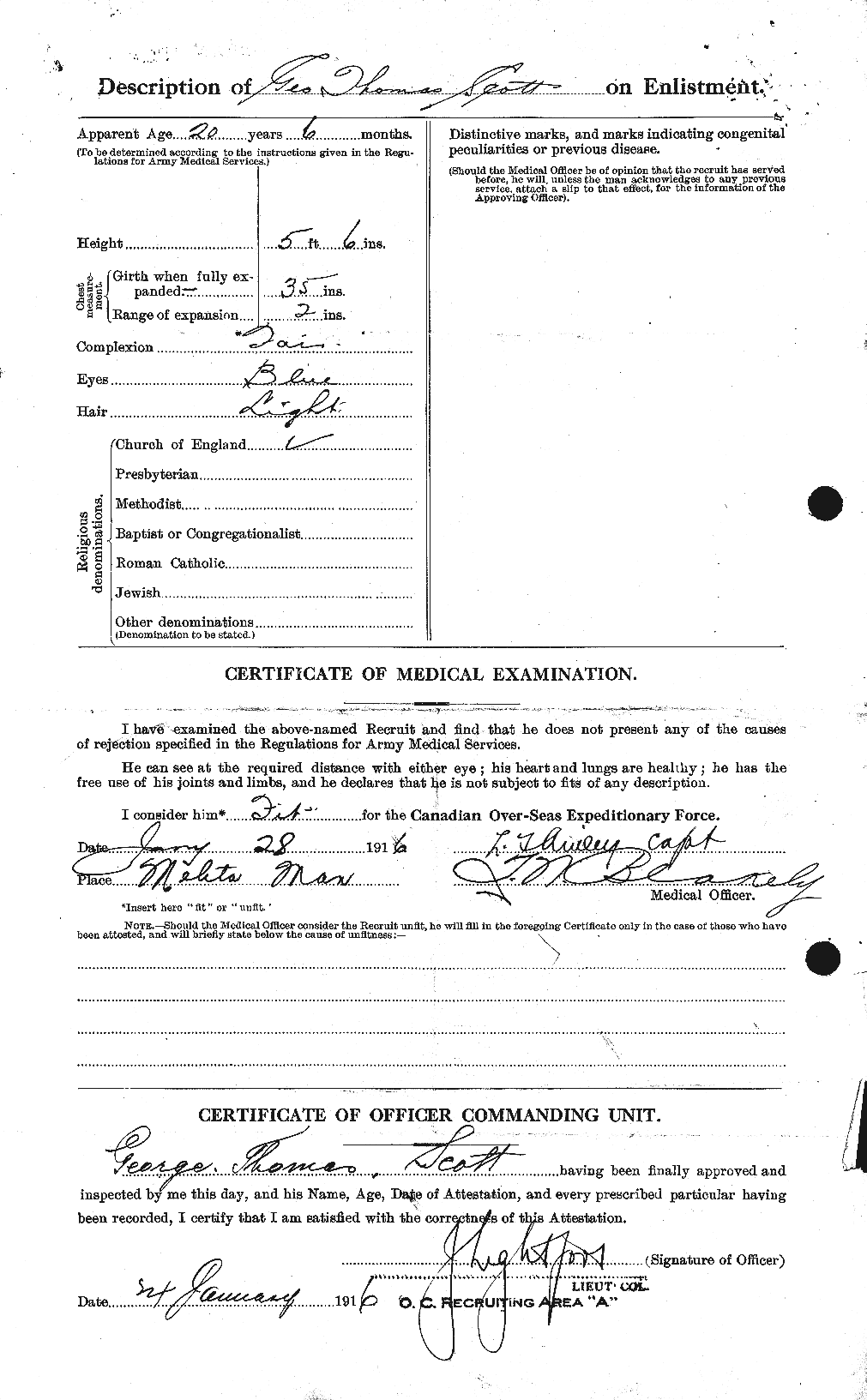 Personnel Records of the First World War - CEF 083142b