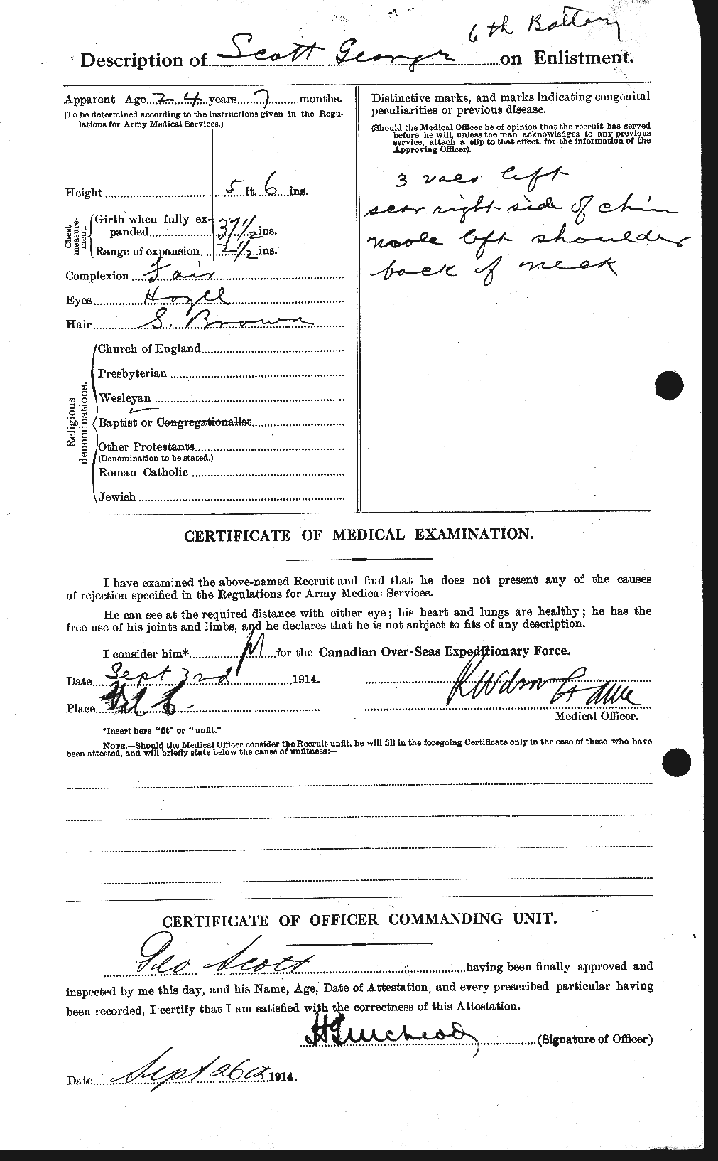Personnel Records of the First World War - CEF 083143b