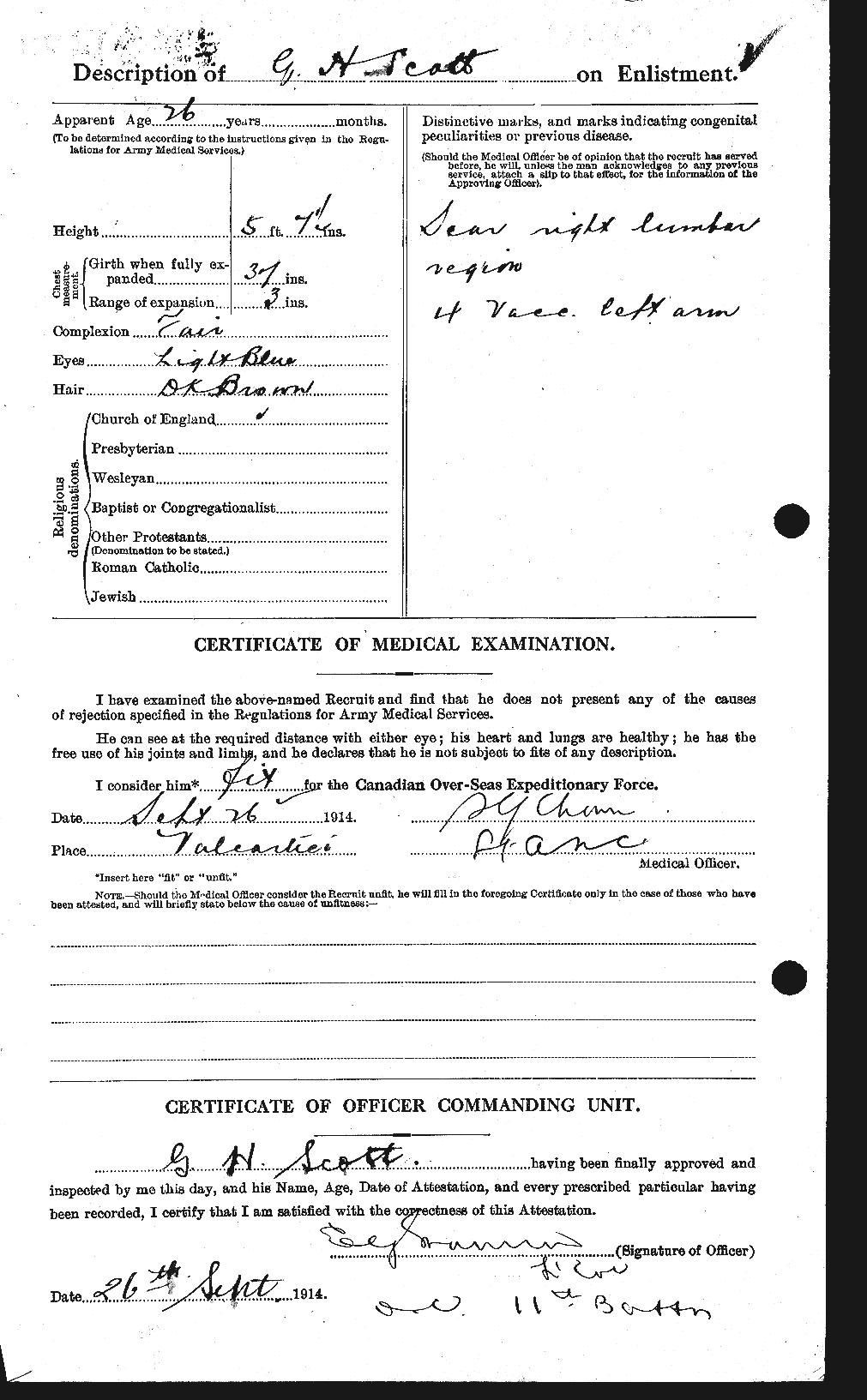 Personnel Records of the First World War - CEF 083545b