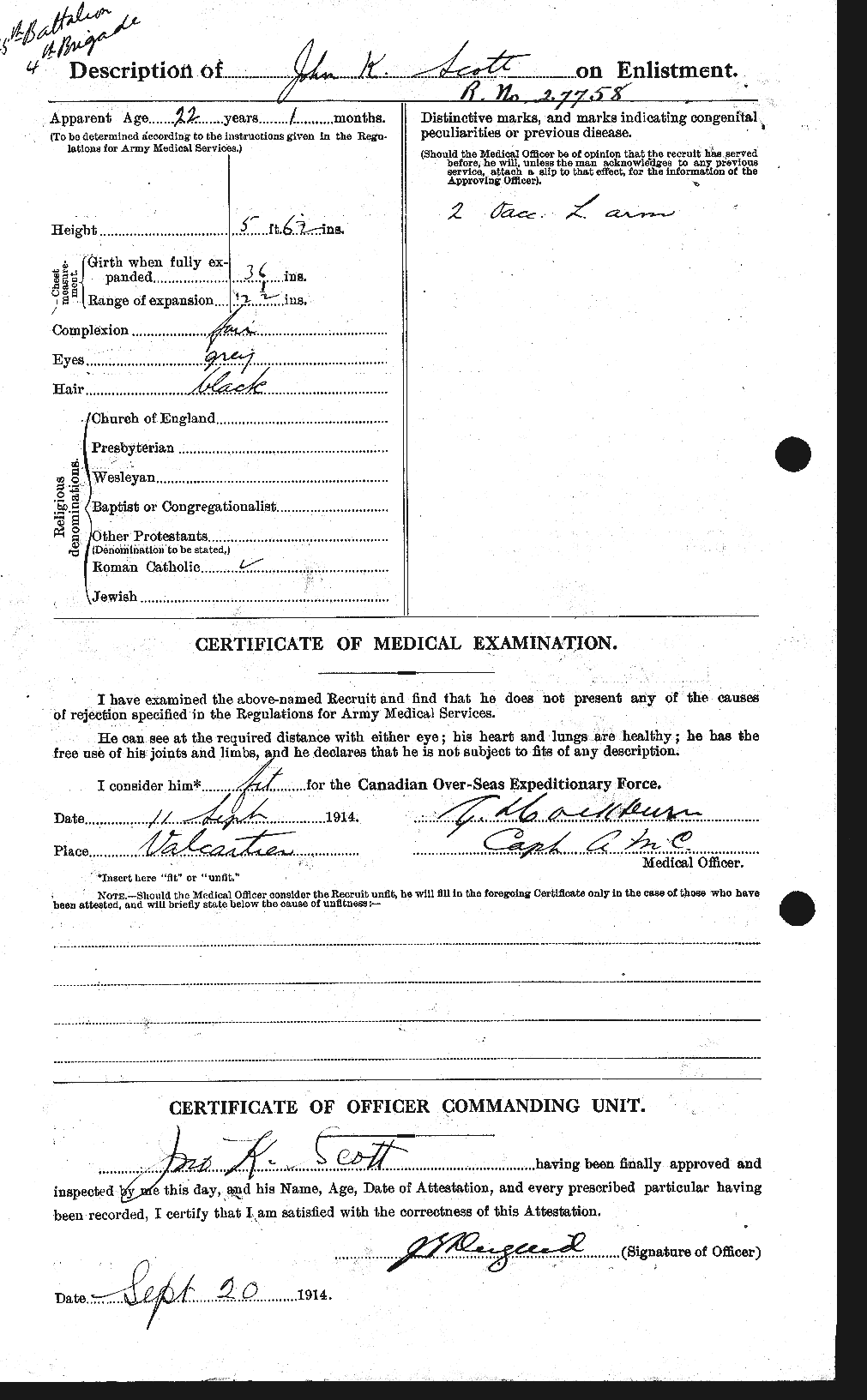 Personnel Records of the First World War - CEF 084448b