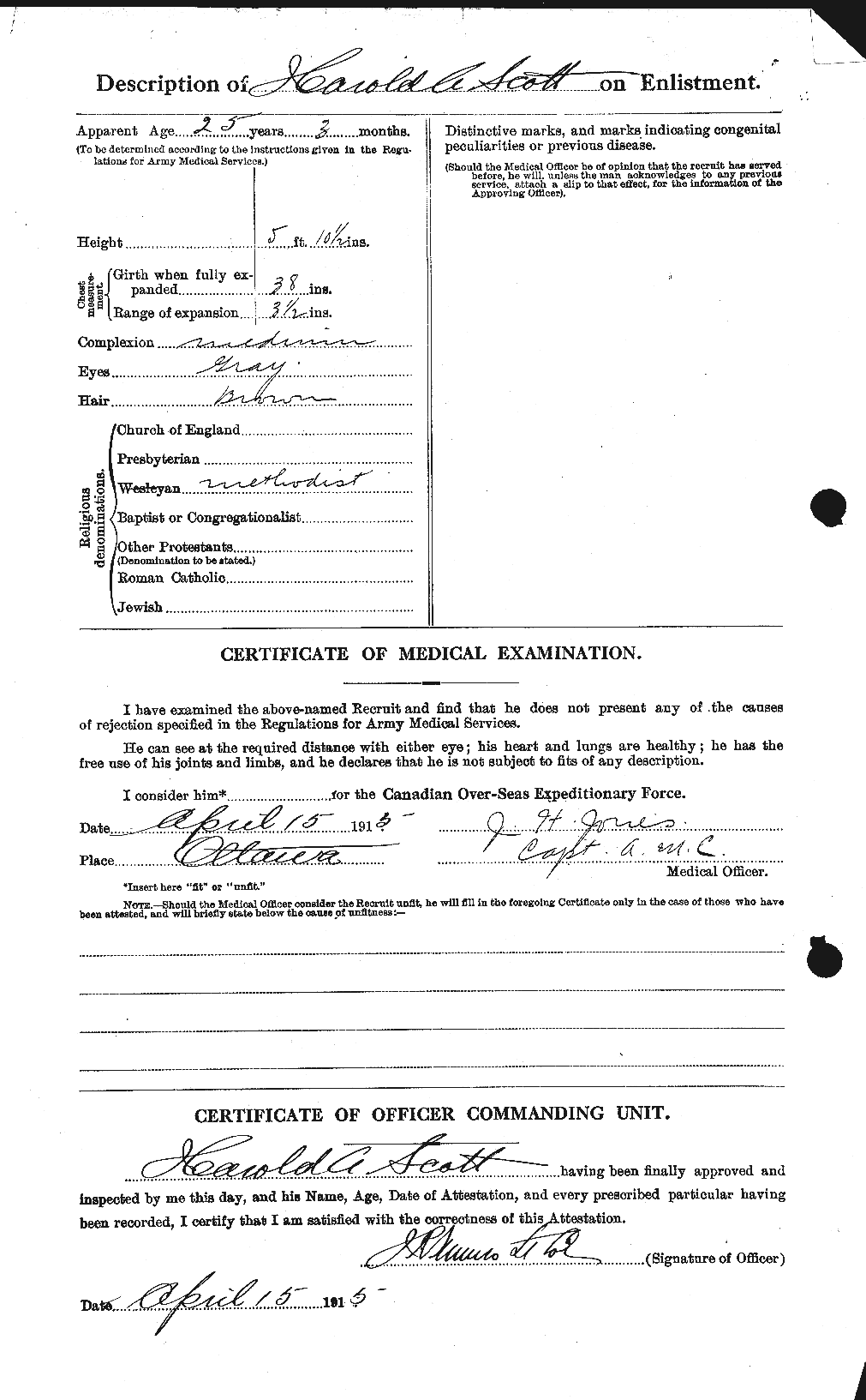 Personnel Records of the First World War - CEF 086341b