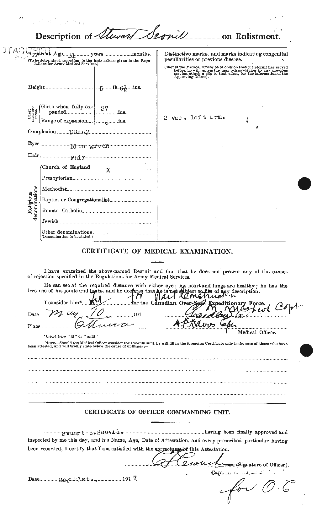 Personnel Records of the First World War - CEF 086528b