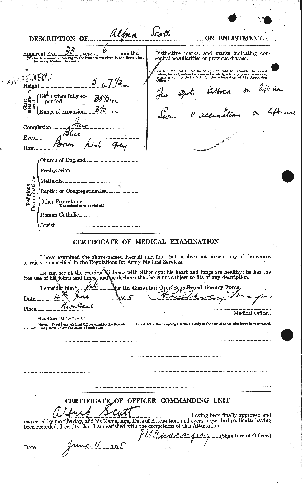 Personnel Records of the First World War - CEF 086586b
