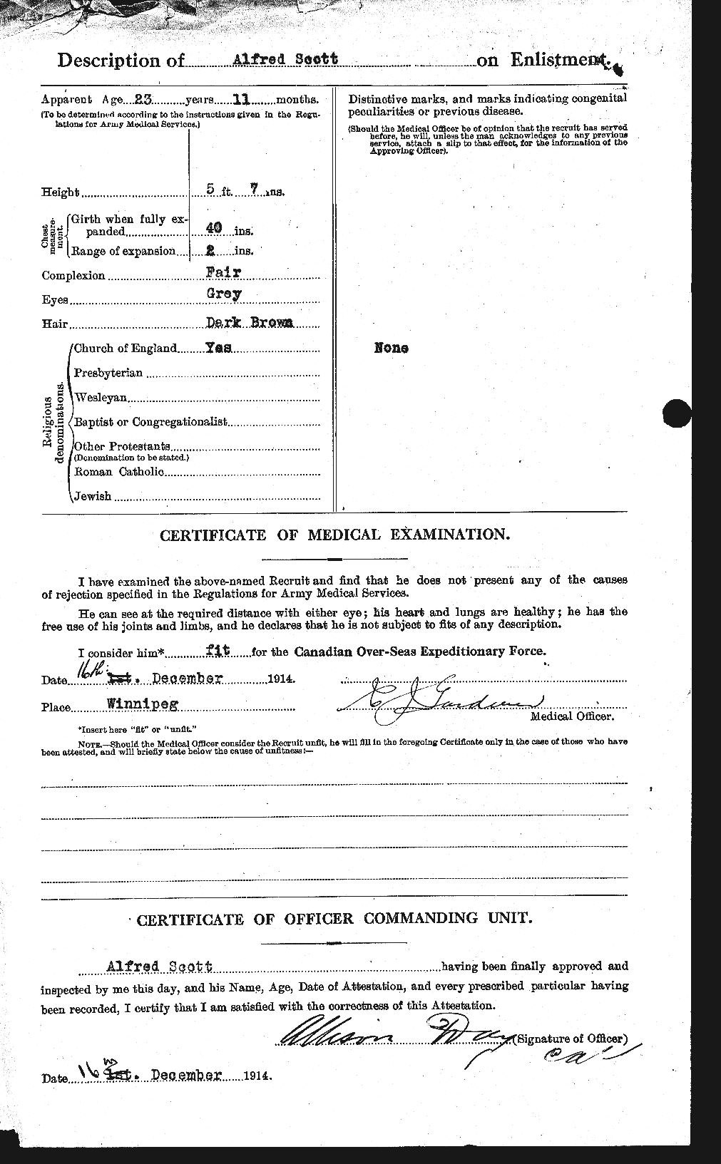 Personnel Records of the First World War - CEF 086588b