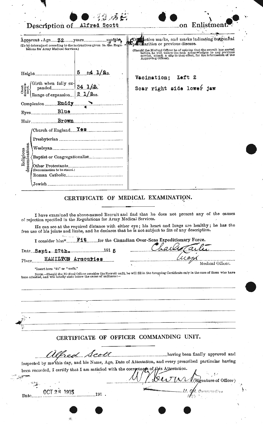 Personnel Records of the First World War - CEF 086589b
