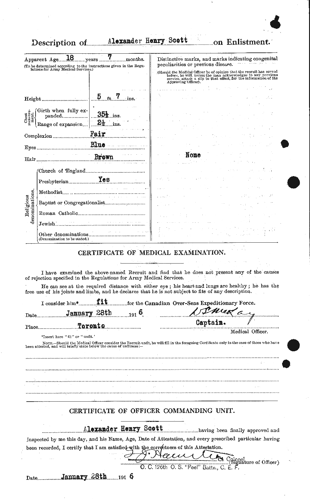 Personnel Records of the First World War - CEF 086596b
