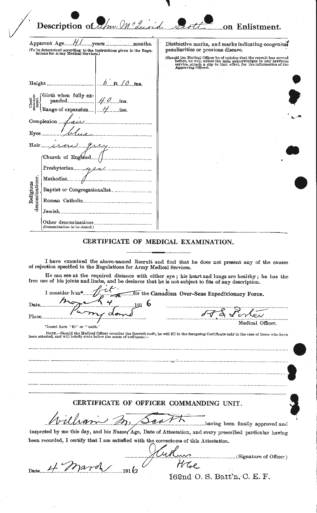 Personnel Records of the First World War - CEF 086749b