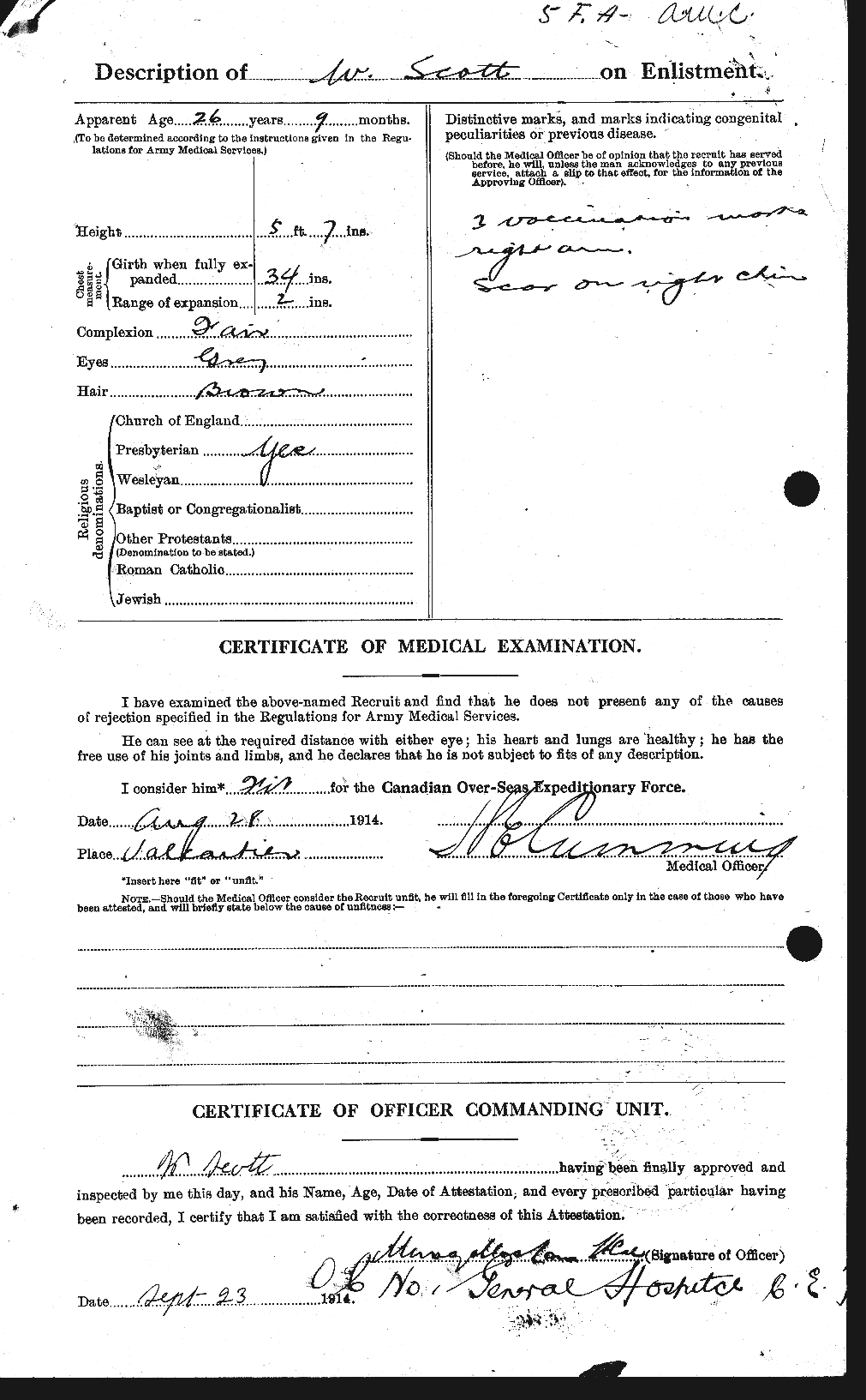 Personnel Records of the First World War - CEF 086757b