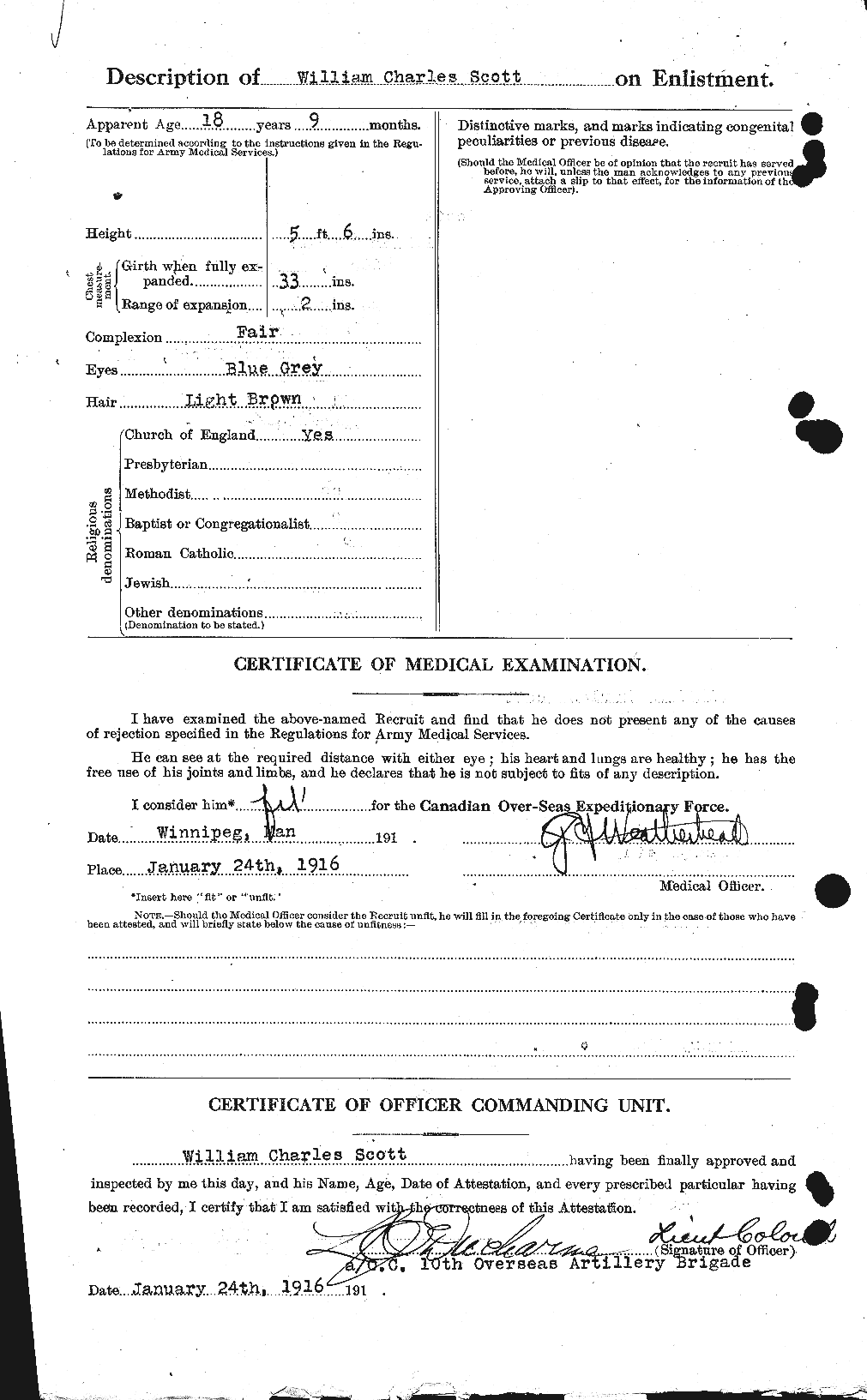Personnel Records of the First World War - CEF 087044a