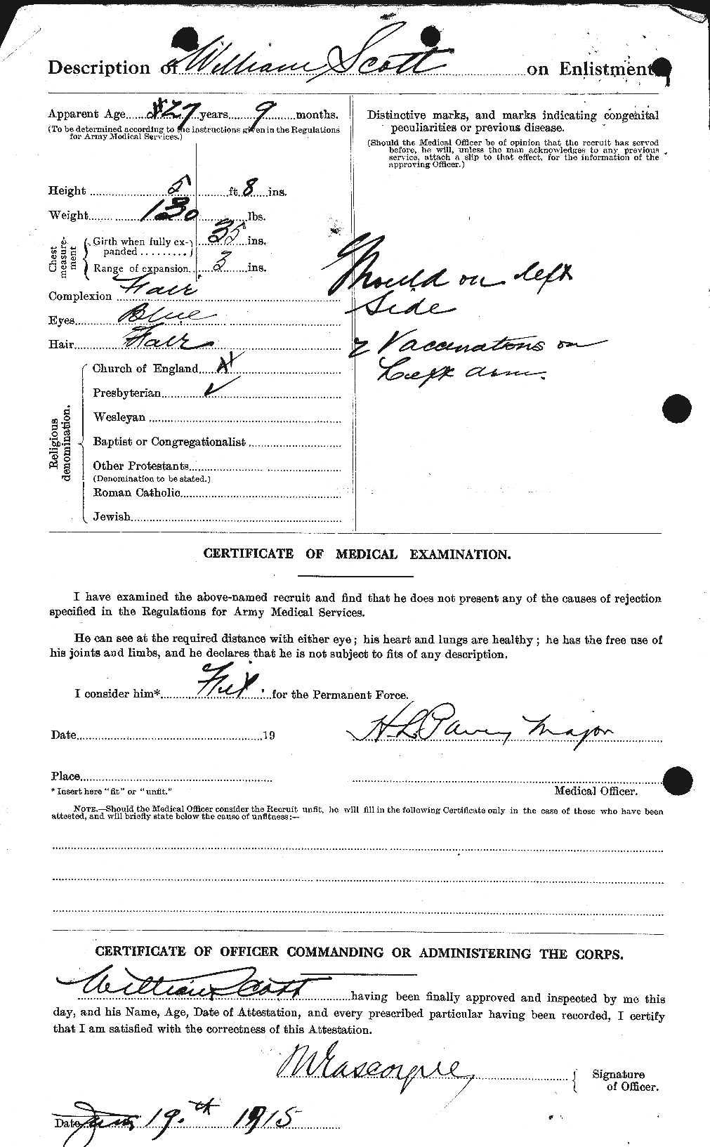 Personnel Records of the First World War - CEF 087366b