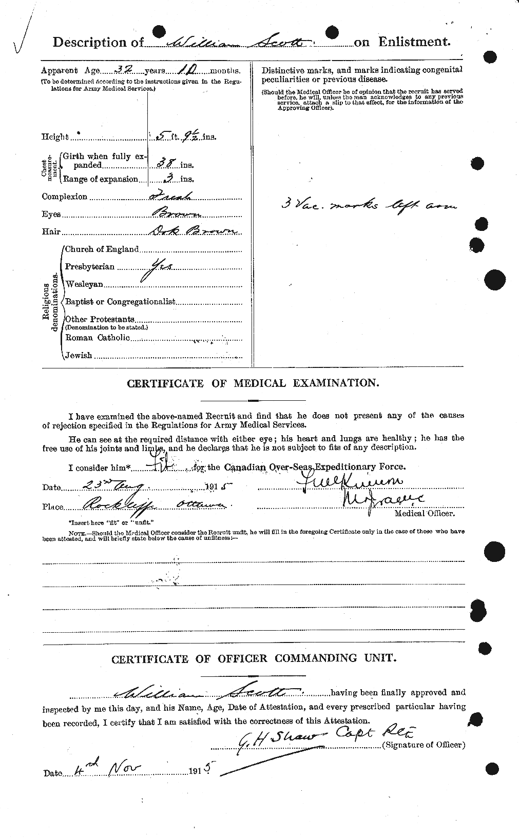 Personnel Records of the First World War - CEF 087371b