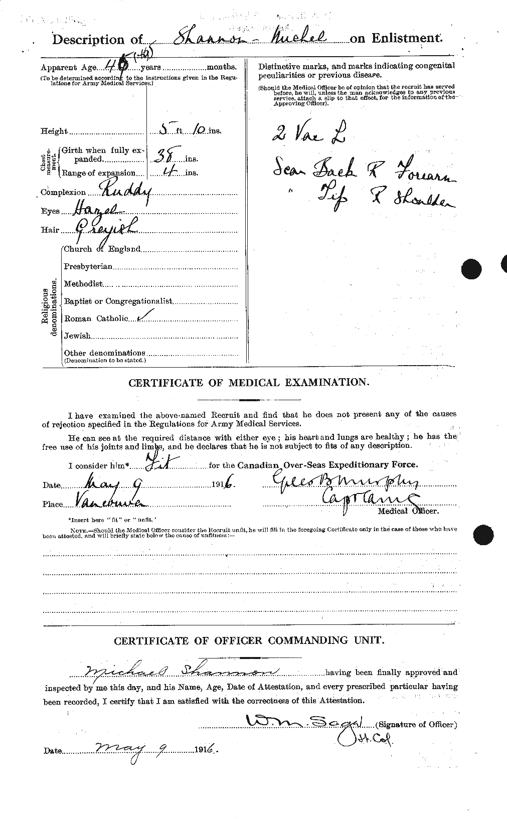 Personnel Records of the First World War - CEF 088440b