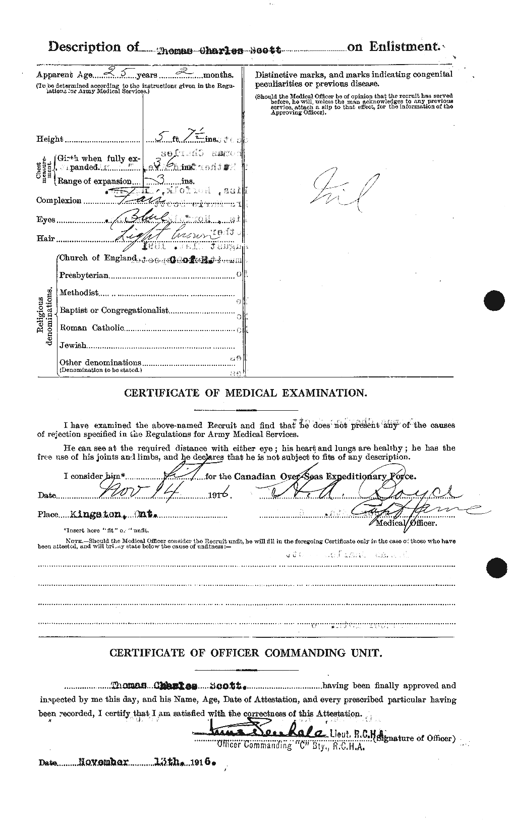 Personnel Records of the First World War - CEF 088520b