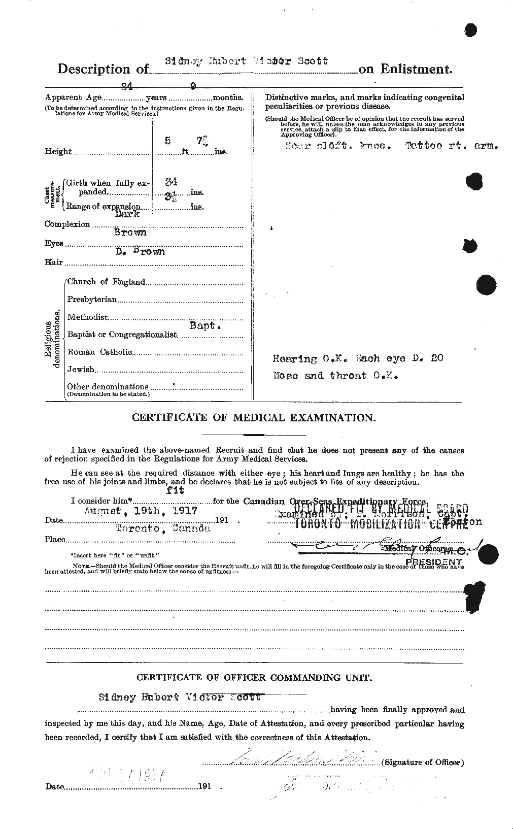 Personnel Records of the First World War - CEF 088846b