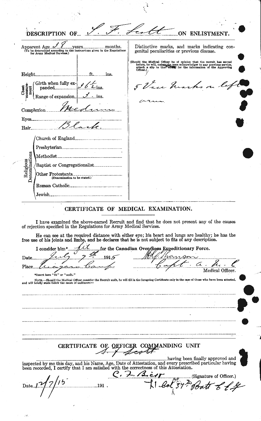 Personnel Records of the First World War - CEF 088848b