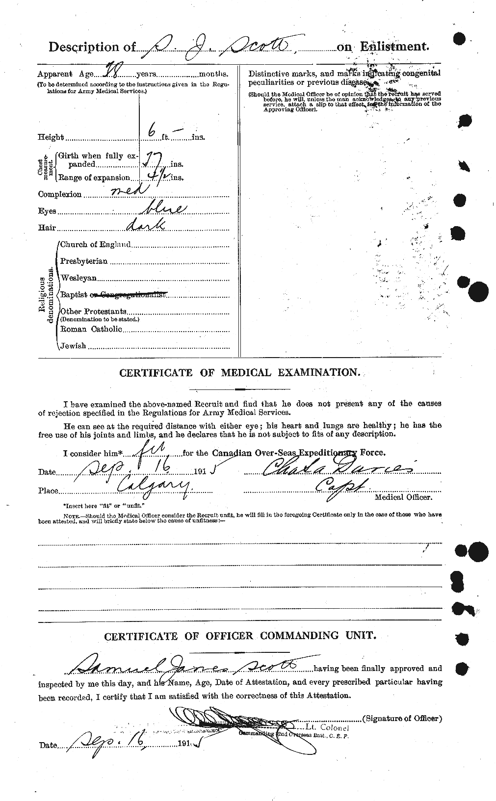 Personnel Records of the First World War - CEF 088858b