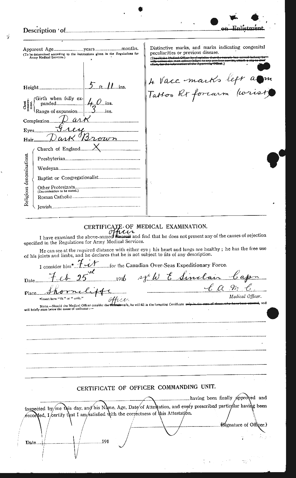 Personnel Records of the First World War - CEF 093003b