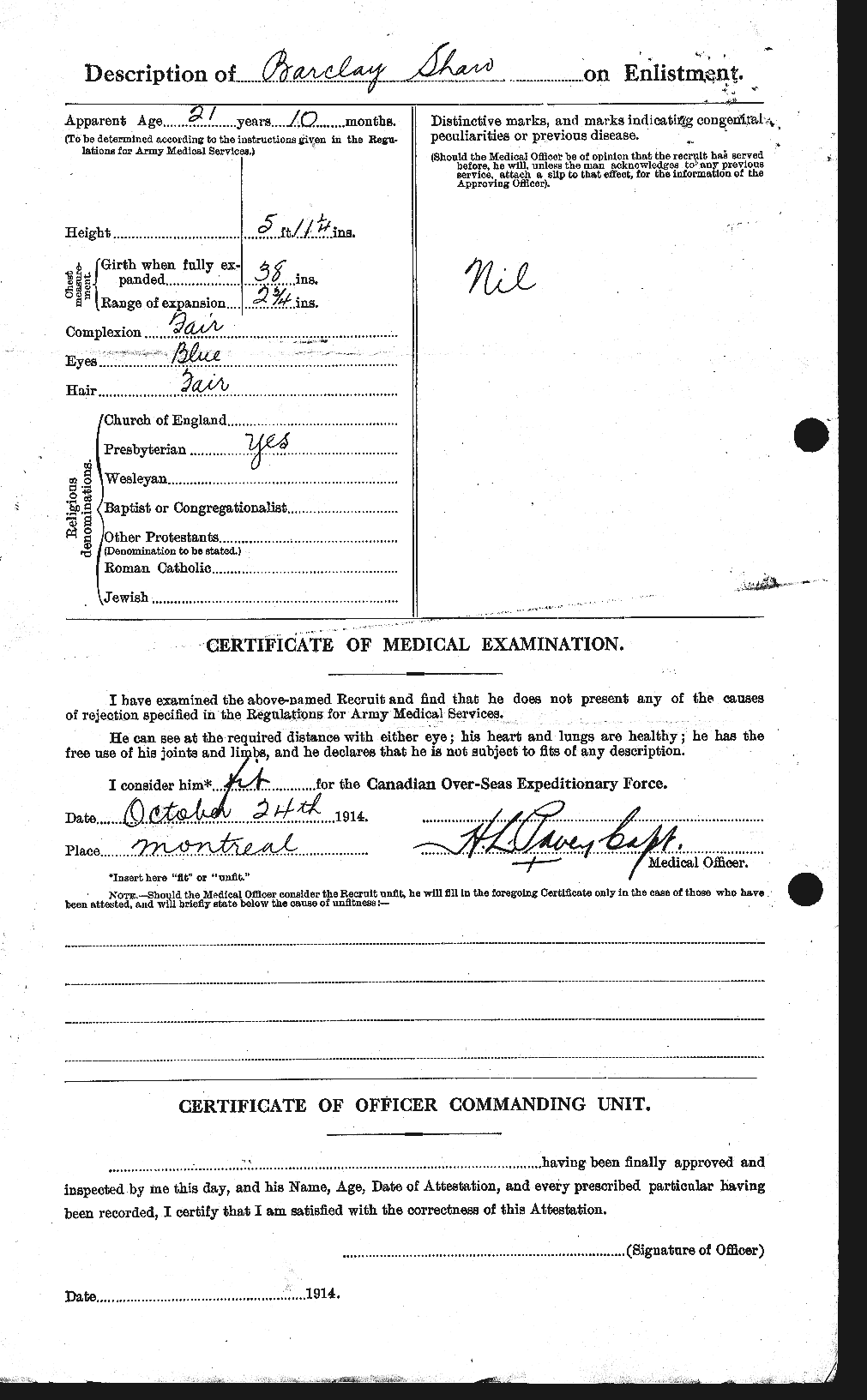 Personnel Records of the First World War - CEF 093221b