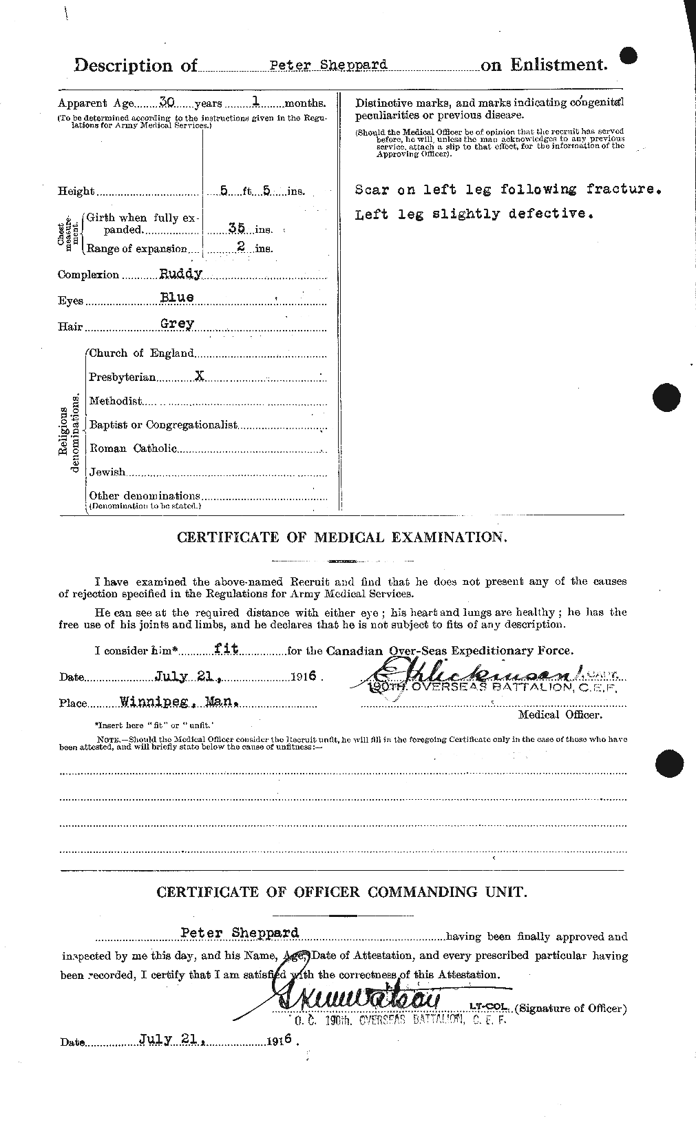 Personnel Records of the First World War - CEF 093475b