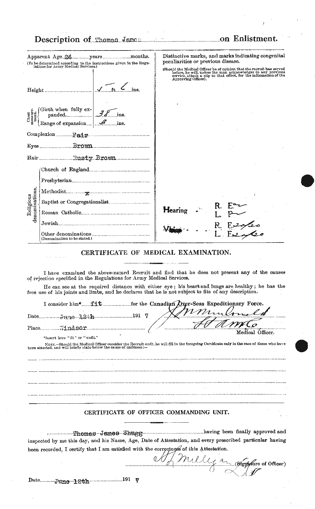 Personnel Records of the First World War - CEF 097534b