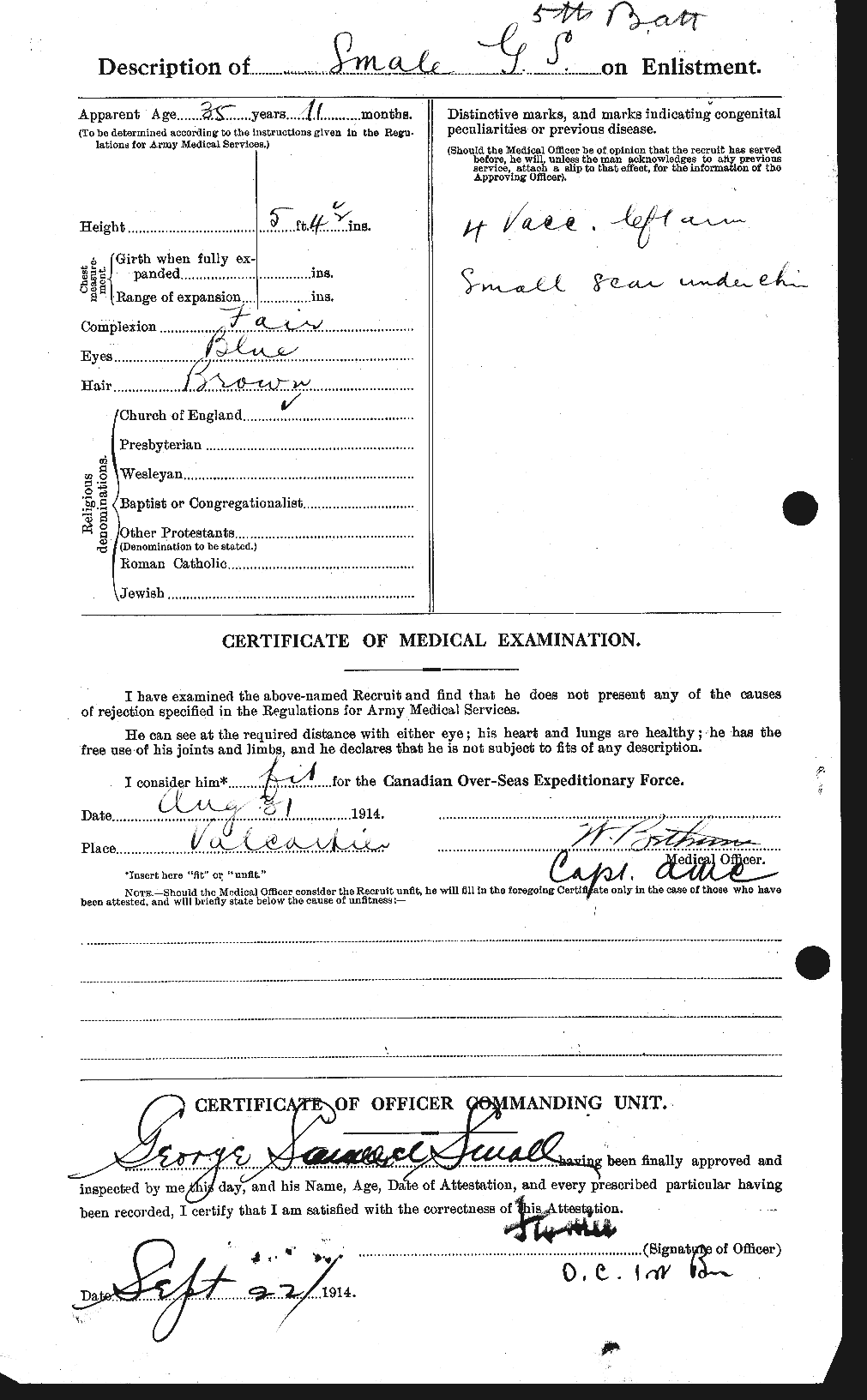 Personnel Records of the First World War - CEF 097644b