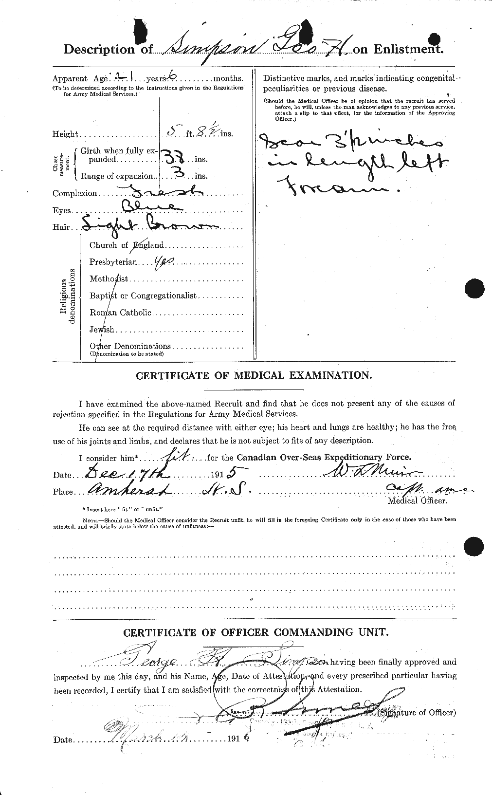 Personnel Records of the First World War - CEF 100428b