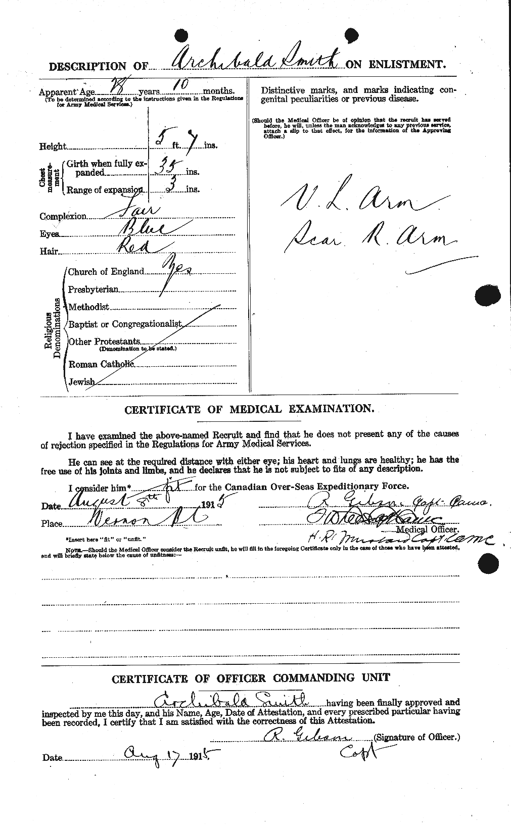 Personnel Records of the First World War - CEF 102443b