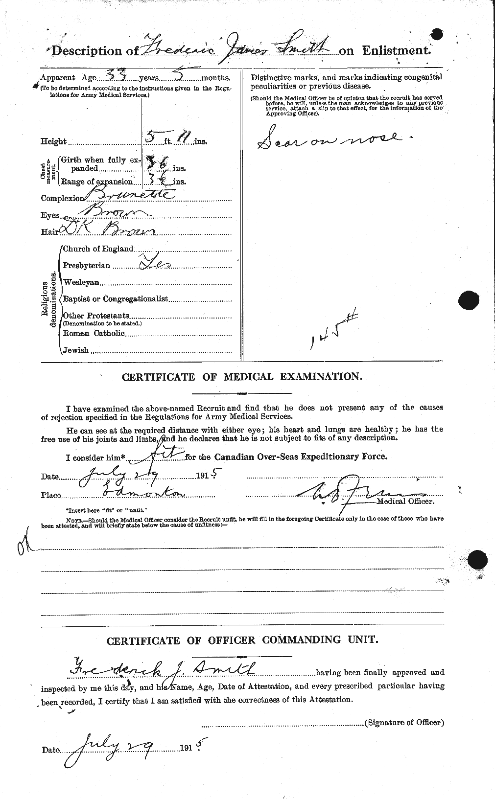 Personnel Records of the First World War - CEF 103687b