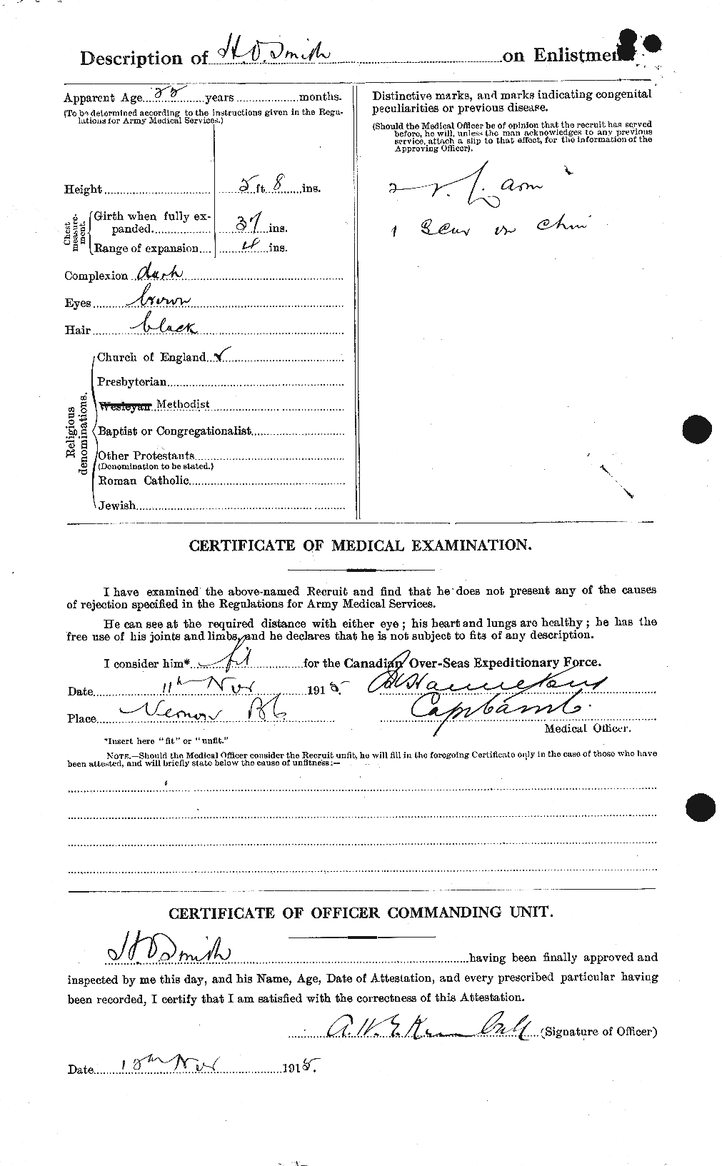 Personnel Records of the First World War - CEF 106195b