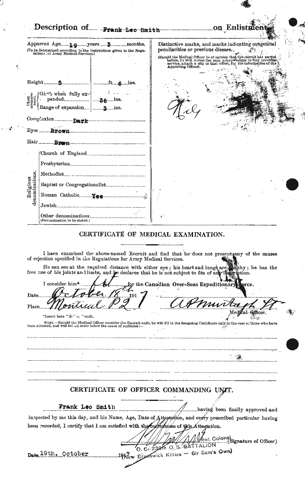 Personnel Records of the First World War - CEF 106587b